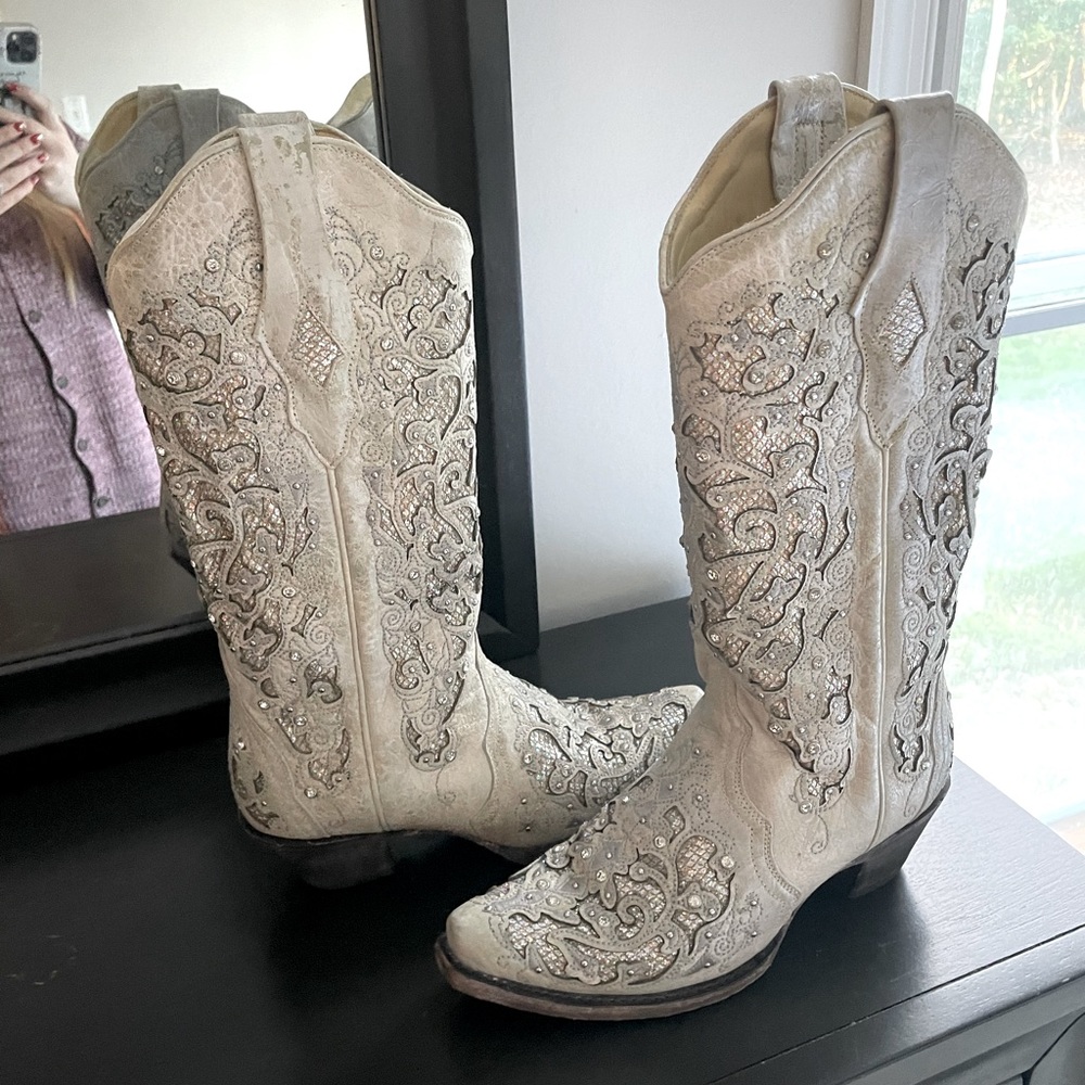 Corral WEDDING BOOTS!!